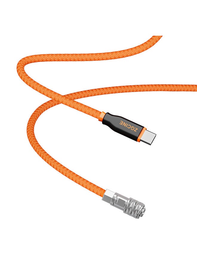 PD-BMD USB-C to 2-Pin BMPCC Power Cable 60cm Length with Braided Wire Compatible with Blackmagic Pocket Camera 4K/6K & V-mount Battery