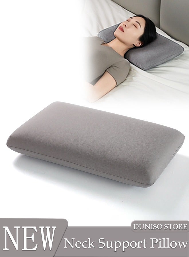 Super Comfort Neck Pillow, Dynamic Memory Foam Pillow for Neck Shoulder Pain Relief, Ergonomic Adjustable Bed Contour Pillow for Side, Back & Stomach Sleepers