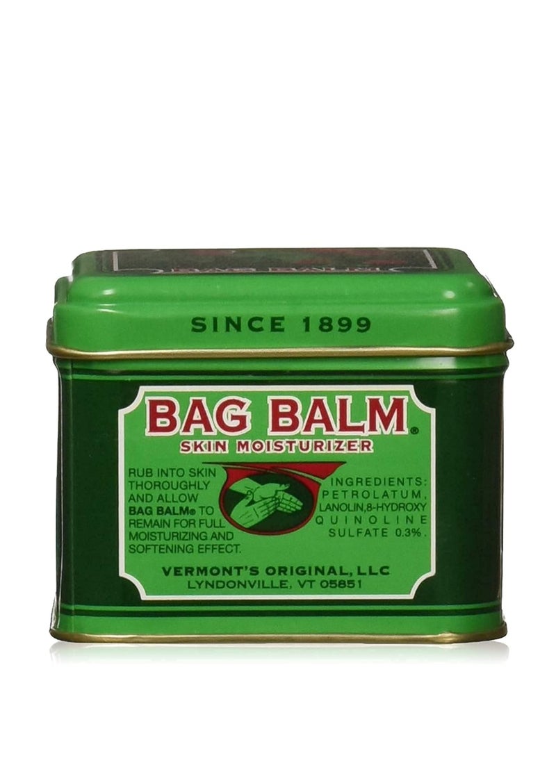 Bag Balm Skin Moisturizer with Lanolin for Chapped Lips, Dry Skin and More | 4oz Tin