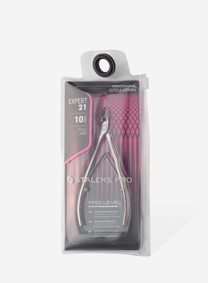 Professional Cuticle Nippers - EXPERT 21 | 10 mm