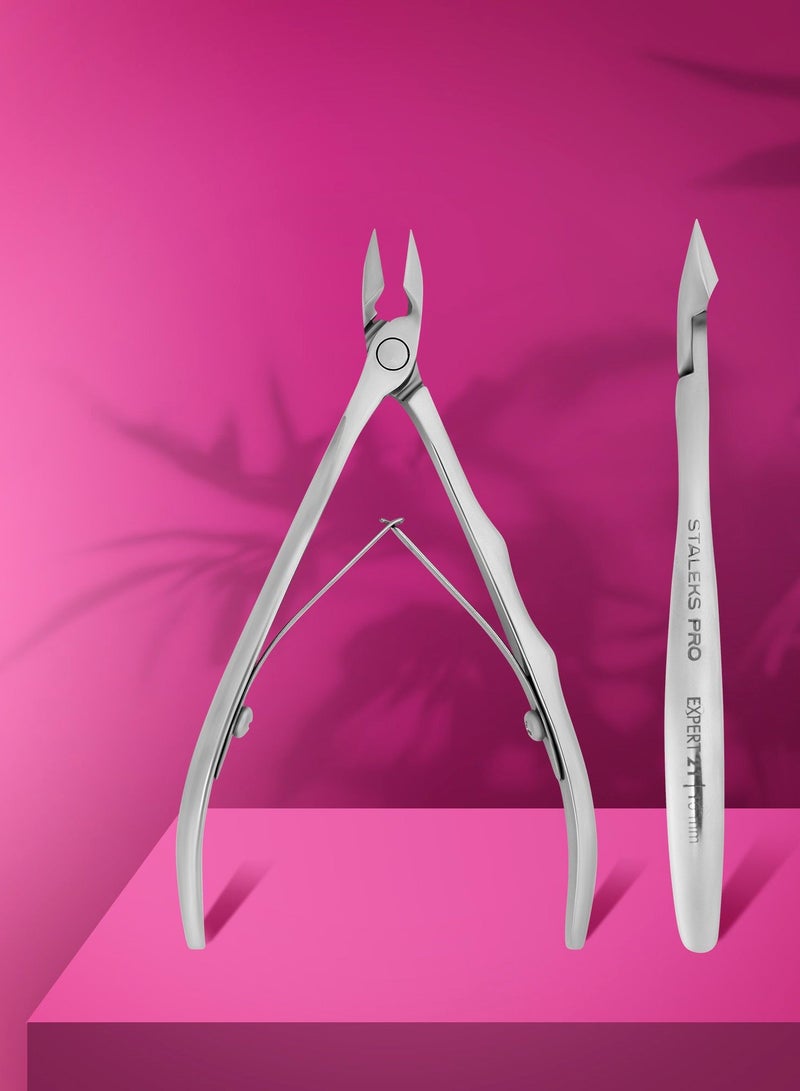 Professional Cuticle Nippers - EXPERT 21 | 10 mm