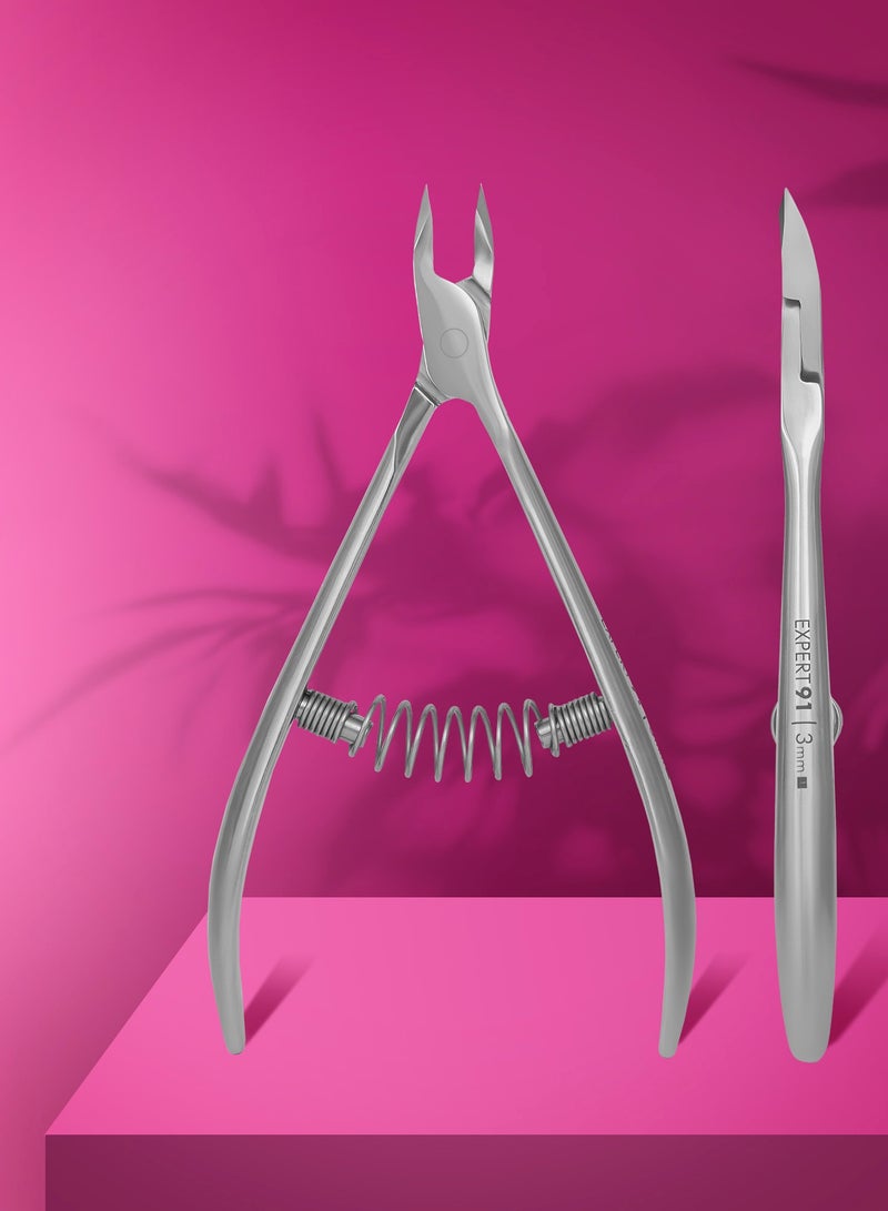 Professional Cuticle Nippers - EXPERT 91 | 3 mm