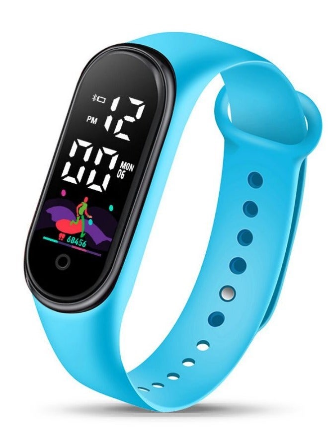 Kids' Water Resistant Silicone Digital Watch 6PCS