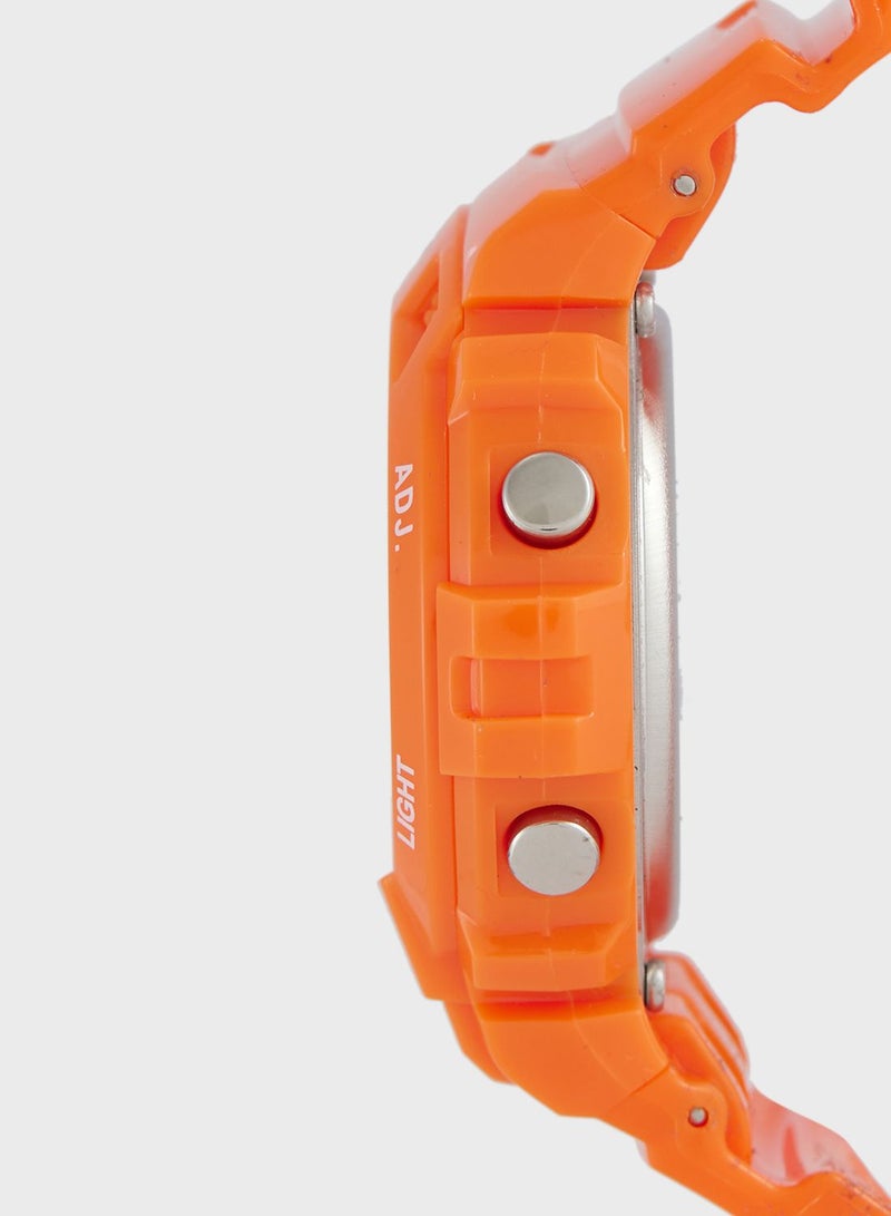 Kids Reinterpret 70'S Digital Watch