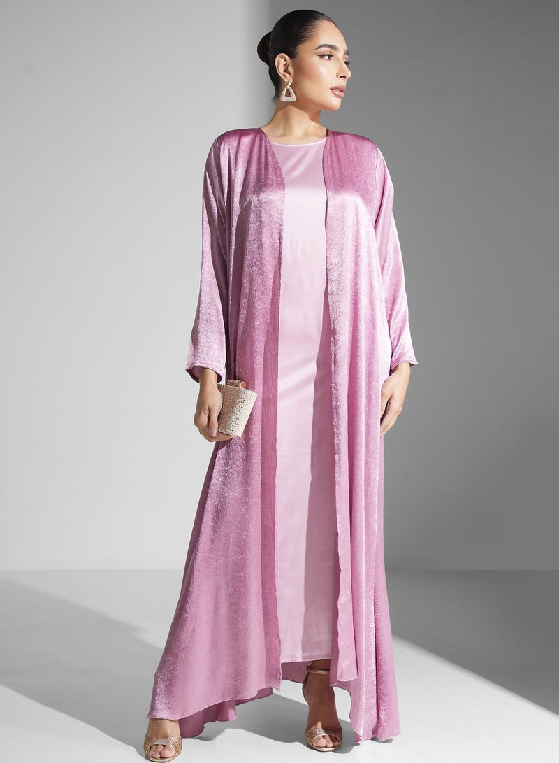 Abaya With Inner Dress & Sheila