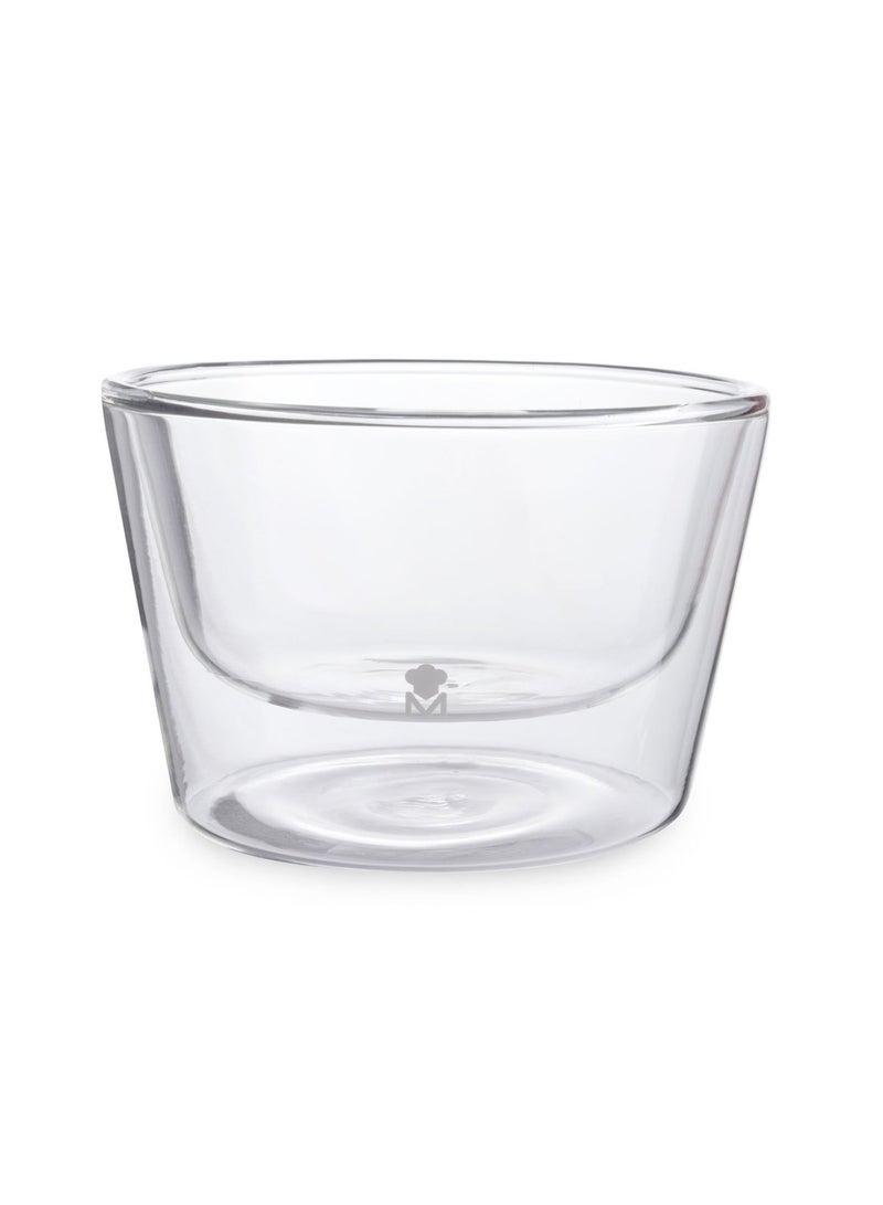 MasterPro Double Wall Serving Bowl 510ml - Clear