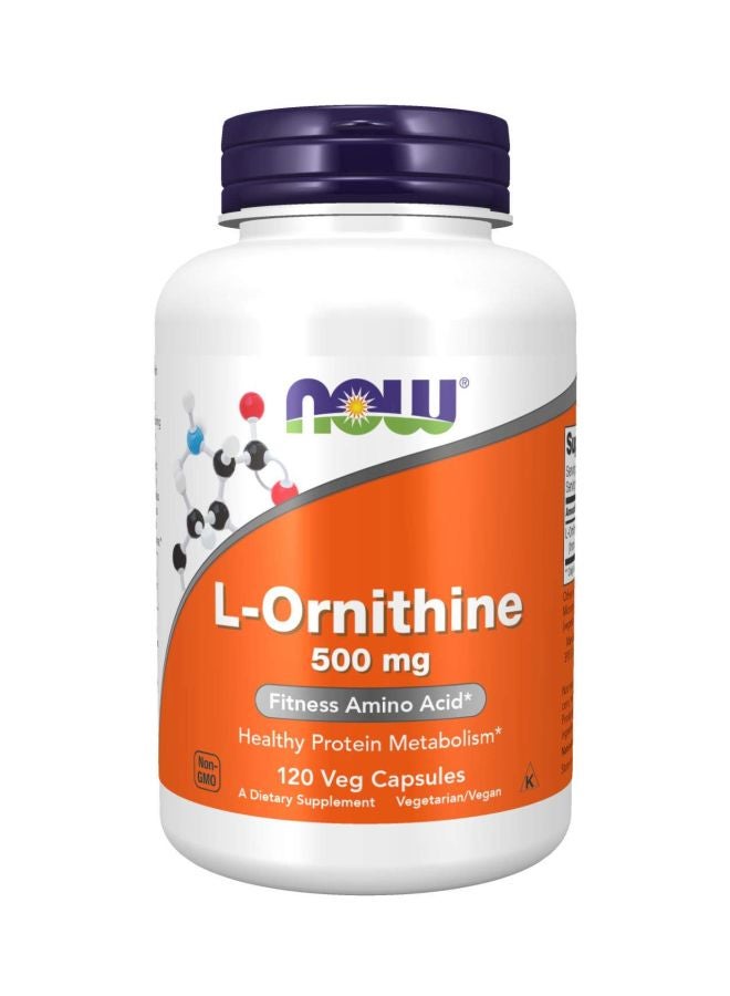 L-Ornithine 500 Mg Capsules