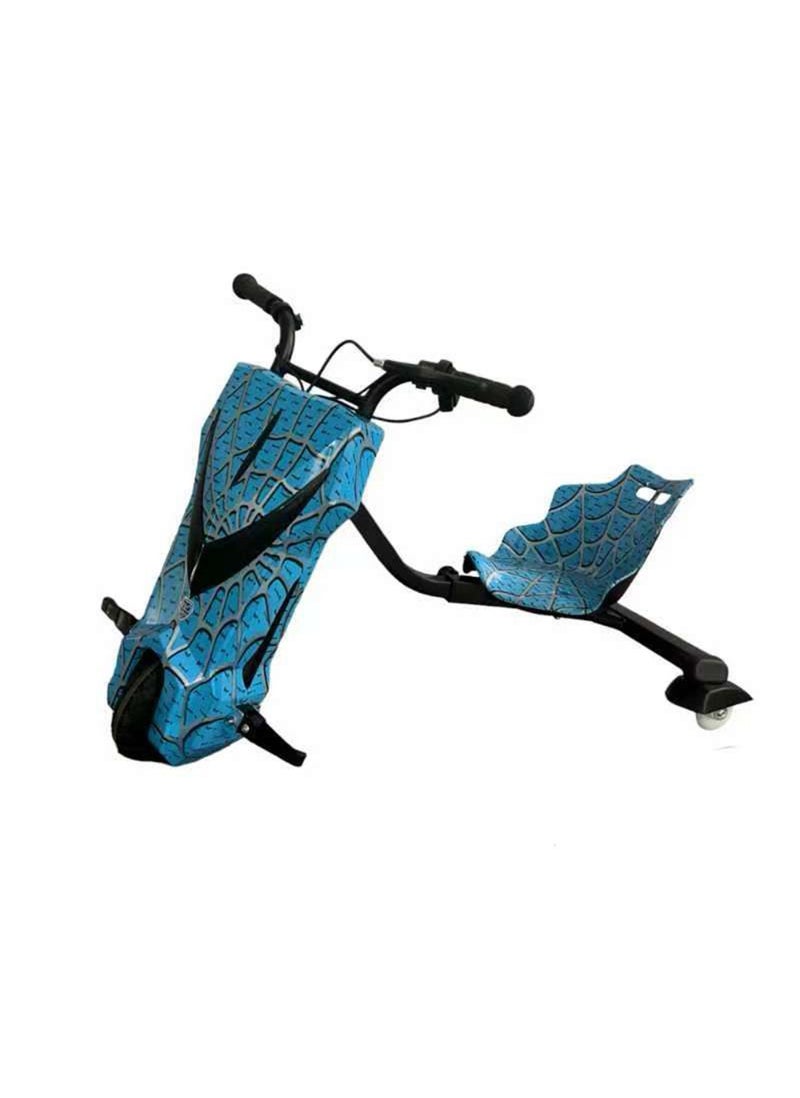 Lovely Baby Drift Scooter TG05 - Weight Capacity 80 kgs - Ride-On Scooter with Bluetooth Option - Adjustable Frame - High-Powered Electric Vehicle - Riding Gift - Blue