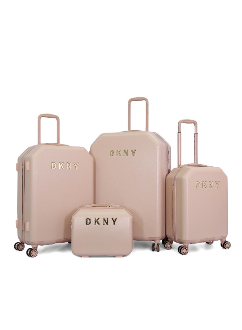 Allure Hardside Luggage on Wheels for Unisex | Ultra Lightweight ABS on with Spinner Wheels 4 Color Pink