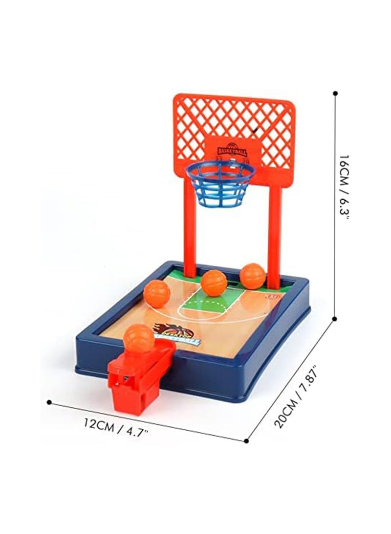 6 Pack Mini Basketball Game, Fun Goodie Bag Stuffers, Basketball Party Favors, Mini Basketball Game, Carnival Games, Classic Arcade Tabletop Basketball Games, Anti-Stress Novelty Toys