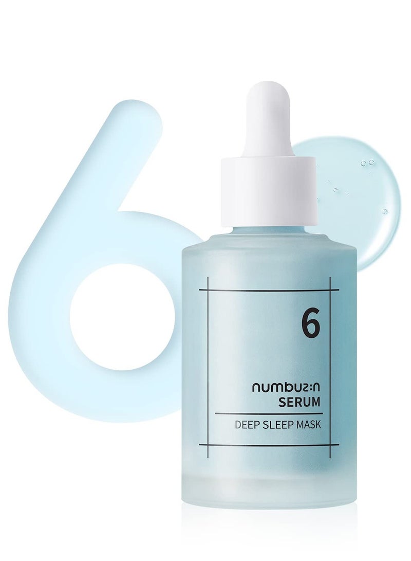 NUMBUZIN No.6 Deep Sleep Mask Serum 1.69oz / 50ml hydration + gloss + tension