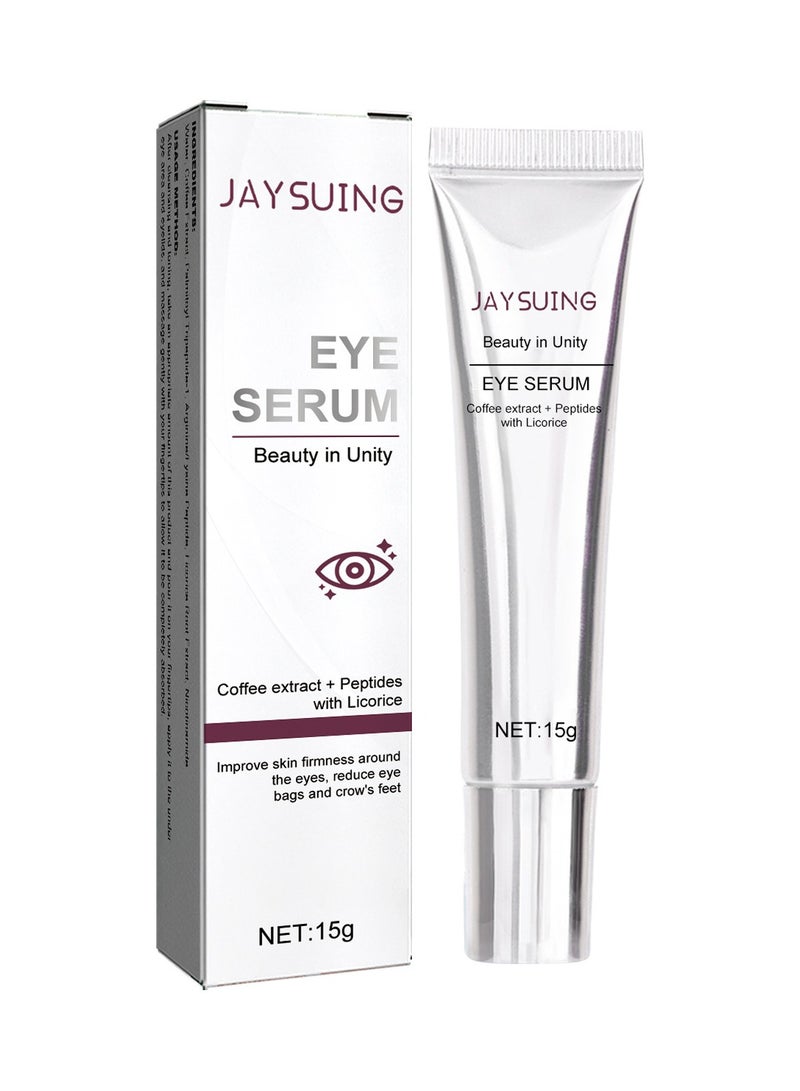 Jaysuing Reduce Fine Lines, Dark Circles and Bags, Hydrating and Firming Eye Cream 15g