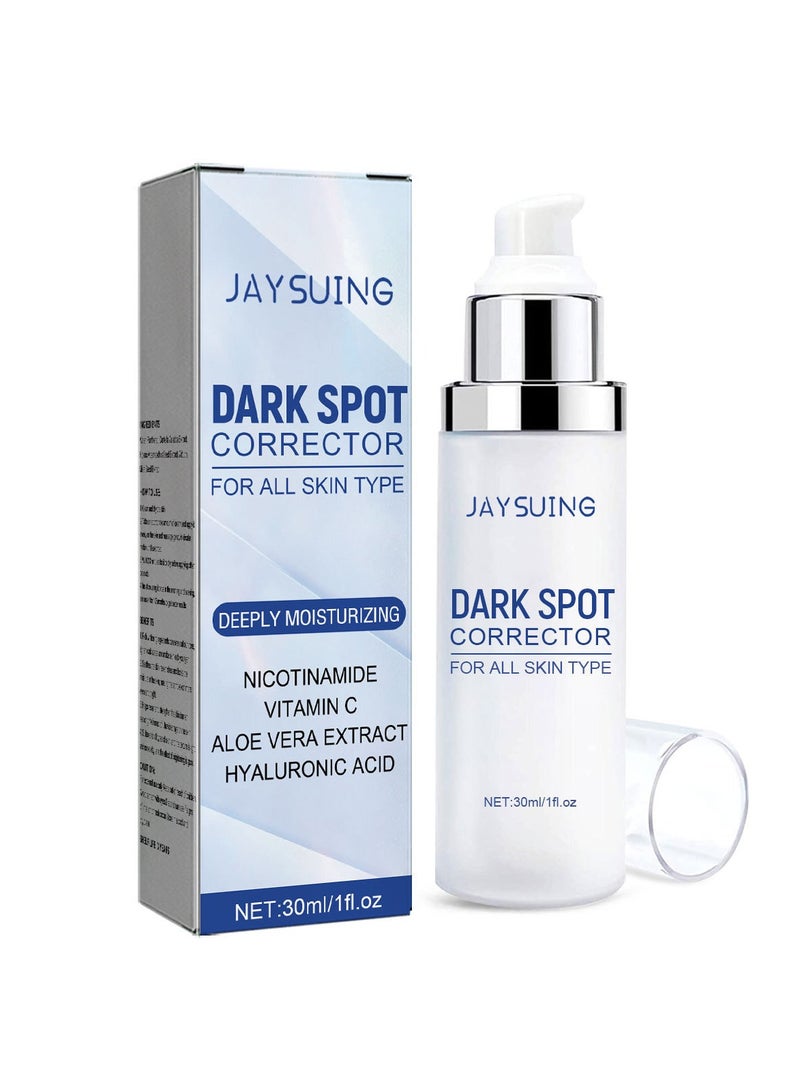 Jaysuing Lightens Spots, Improves Dull Skin Tone, Brightens Skin Facial Essence 30ml