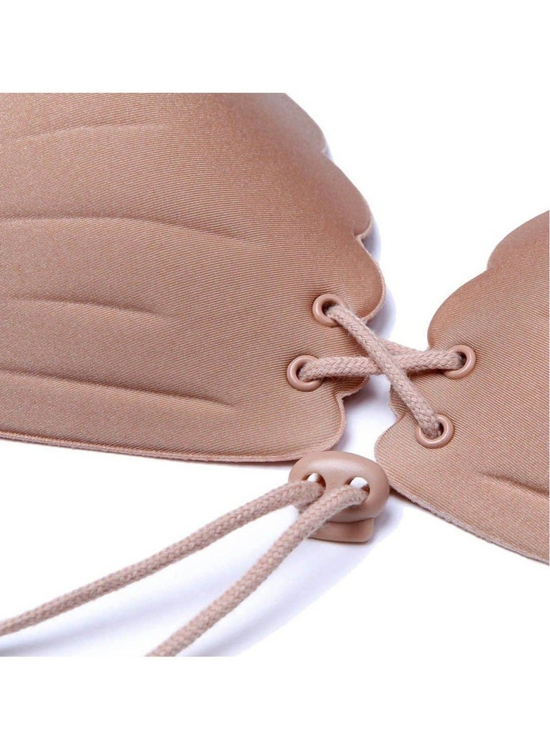 Silicone Nipple Covers, Shell-shaped Nipple Cover, Invisible Bra Breast Adhesive Bra for Women Reusable