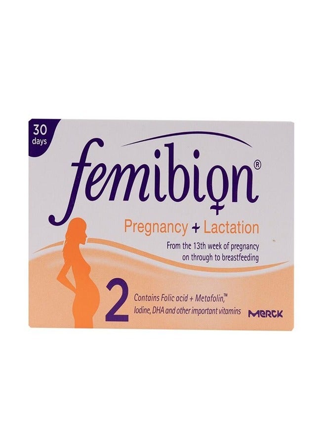 Femibion 2 Tablets 30  Capsules