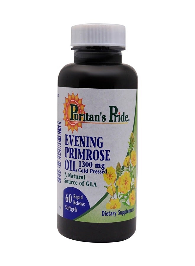 Puritan Pieces Pride Evening Primrose Oil 1300 Mg Softgels 60 Pieces