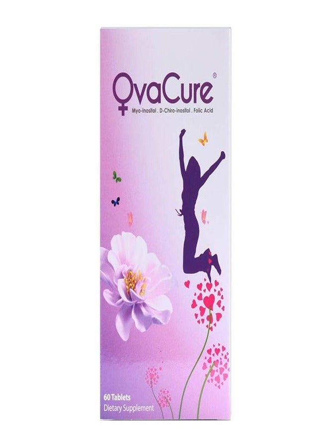 Ovacure Ovary Support Supplement With Folic Acid 60 Tablets