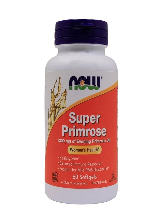 Now Super Primrose Softgels 60 Pieces