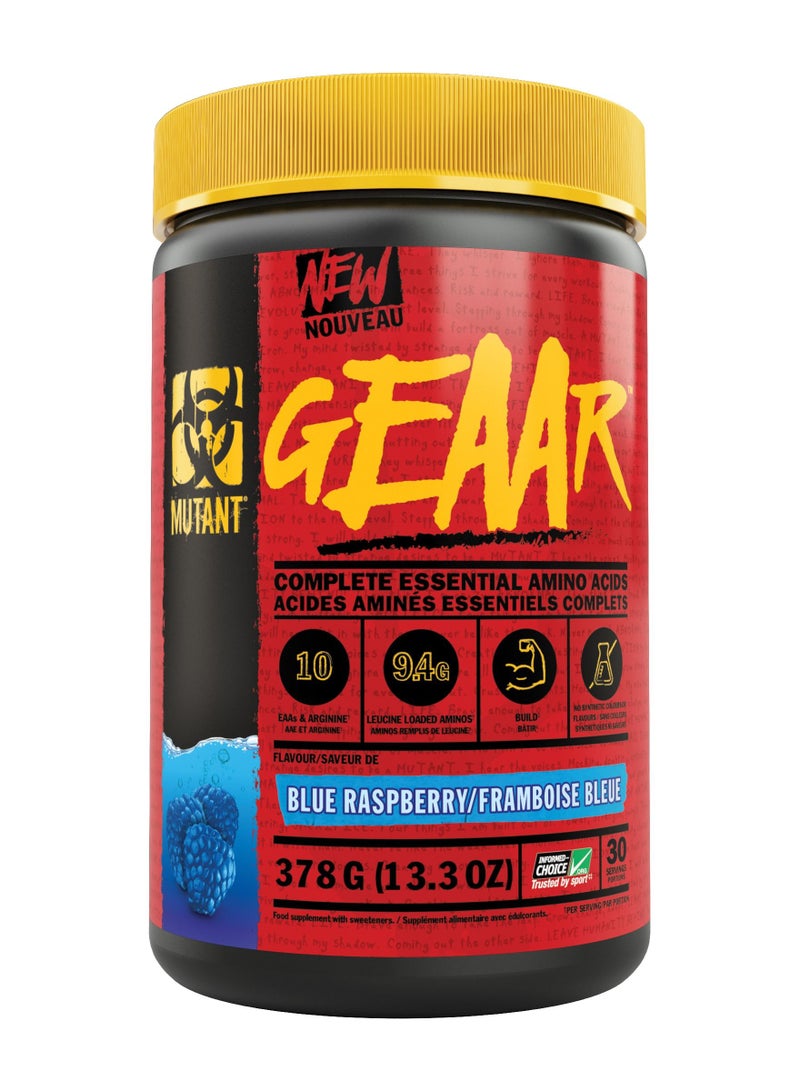 GEAAR - Blue Raspberry 378g - (13.3oz)