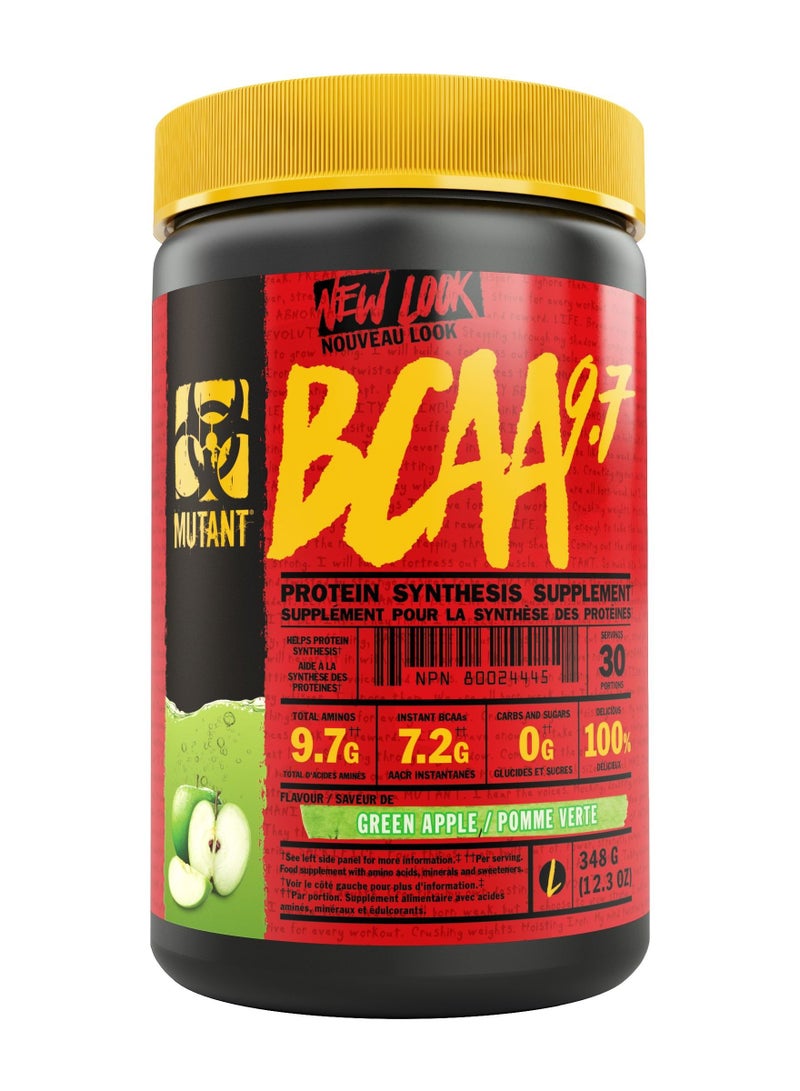 BCAA 9.7 348g Green Apple