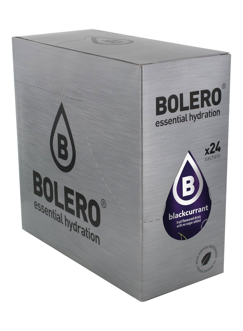 Bolero Advnace Hydration Blackcurrant Powder 24 x 9 g