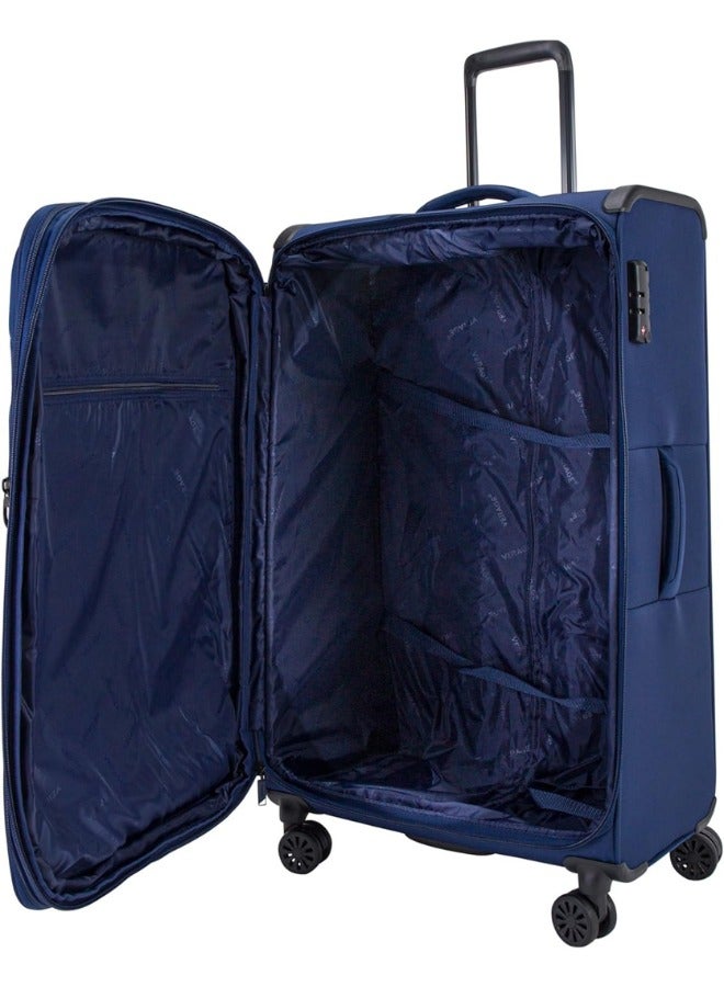 VERAGE Toledo 3 Pieces Luggage Sets, Softside Expandable Spinner Wheel Suitcase