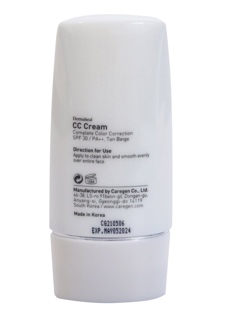 Dermaheal CC Cream in Tan Beige – Your Secret to Flawless Skin (50g)