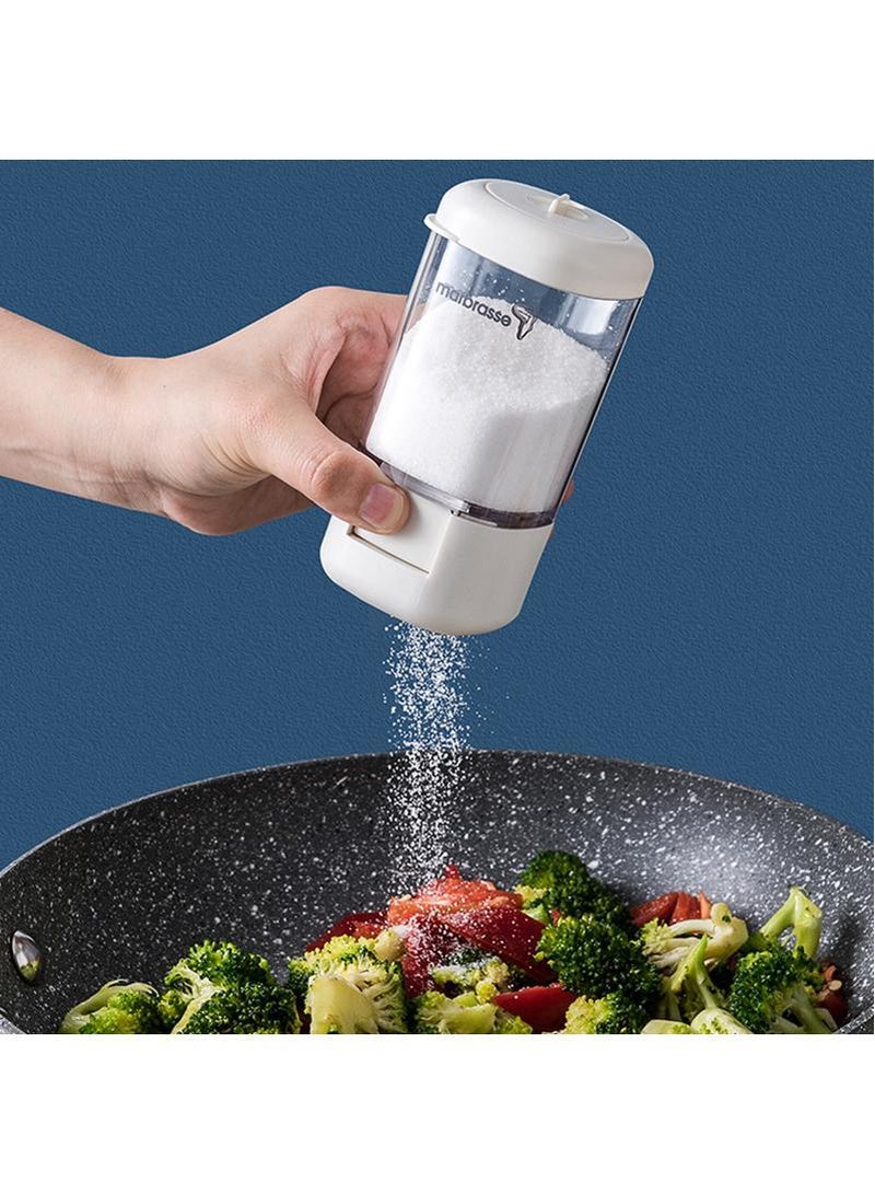 2Piece Metering And Seasoning Press Type Rotary Seal Household Kitchen Jar