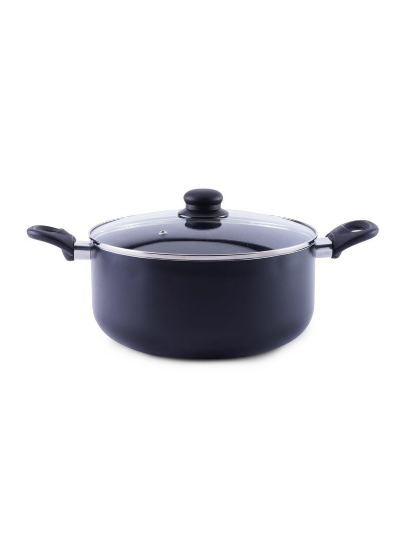 Wilson Cooking Pot With Lid Dia26cm - Black