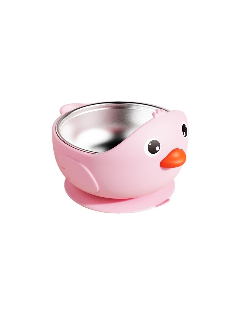 Silicone Cartoon Baby Suction Cup Complementary Bowl