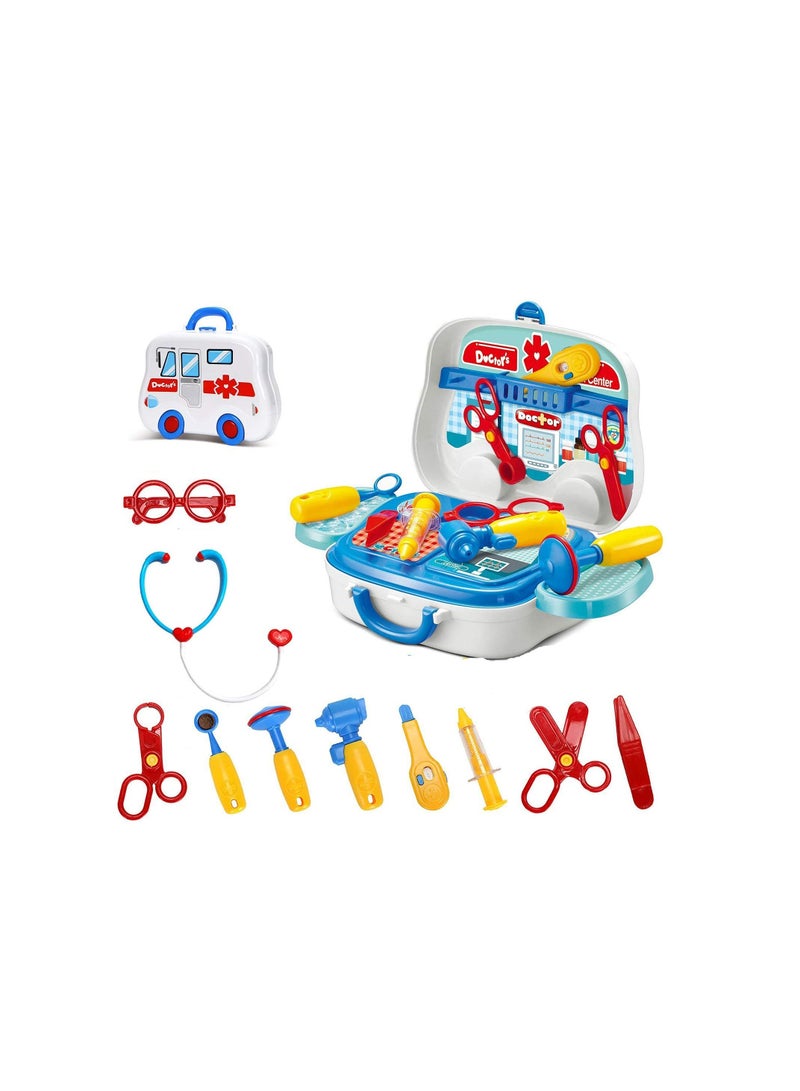Pretend Play Carry Along Little Doctor Play Set for Kids