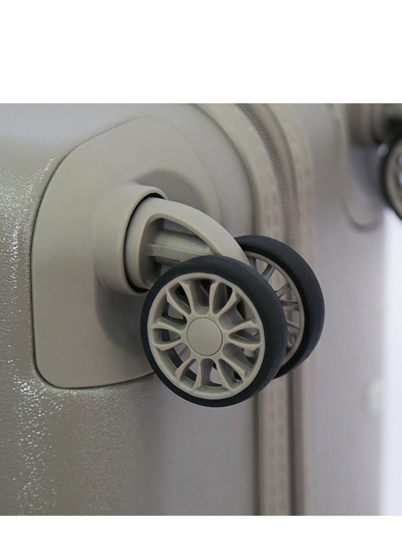 Allure Hardside Luggage on Wheels for Unisex | Ultra Lightweight ABS on with Spinner Wheels 4 Color Clay