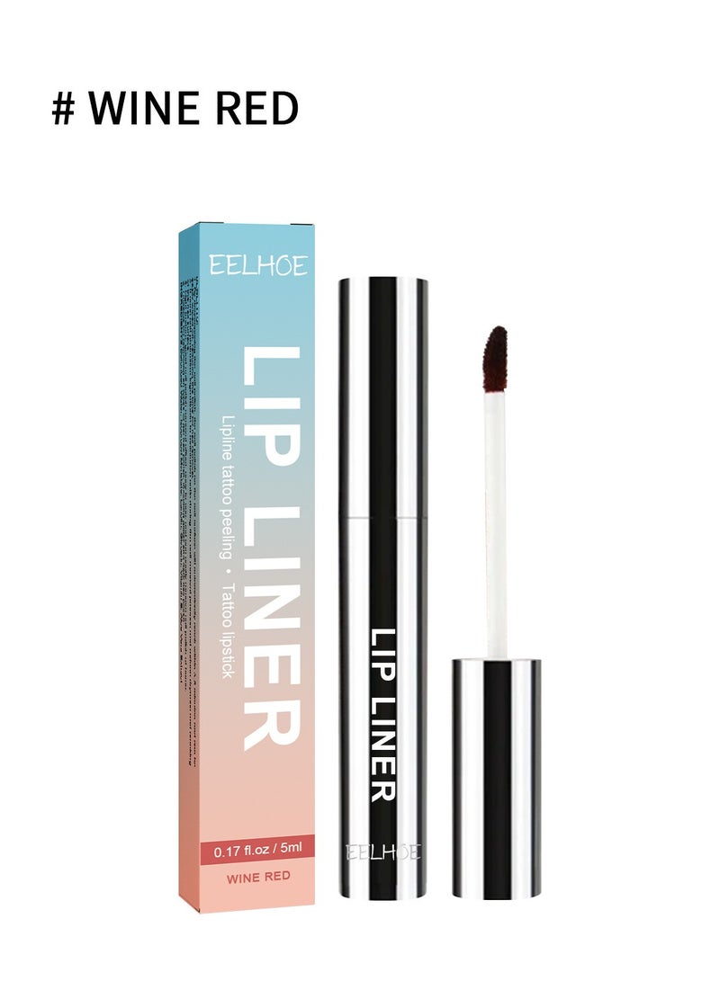 EELHOE waterproof and sweatproof lip liner lip brush 5ml