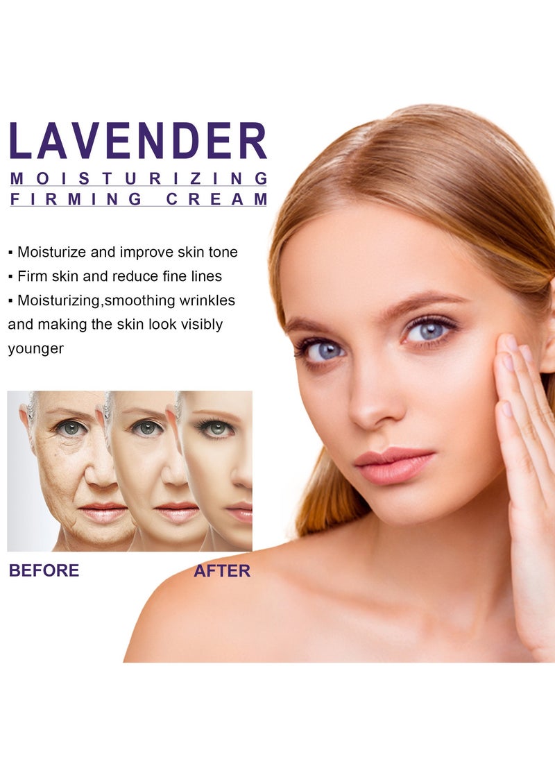 West&Month Lavender Essence Cream Facial Repair, Moisturizing, Moisturizing and Diminishing Fine Lines Essence Cream 30ml