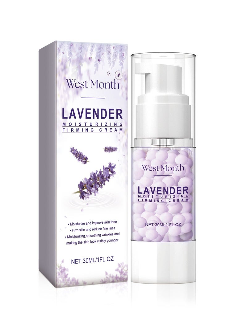 West&Month Lavender Essence Cream Facial Repair, Moisturizing, Moisturizing and Diminishing Fine Lines Essence Cream 30ml