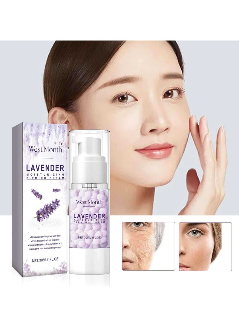 West&Month Lavender Essence Cream Facial Repair, Moisturizing, Moisturizing and Diminishing Fine Lines Essence Cream 30ml