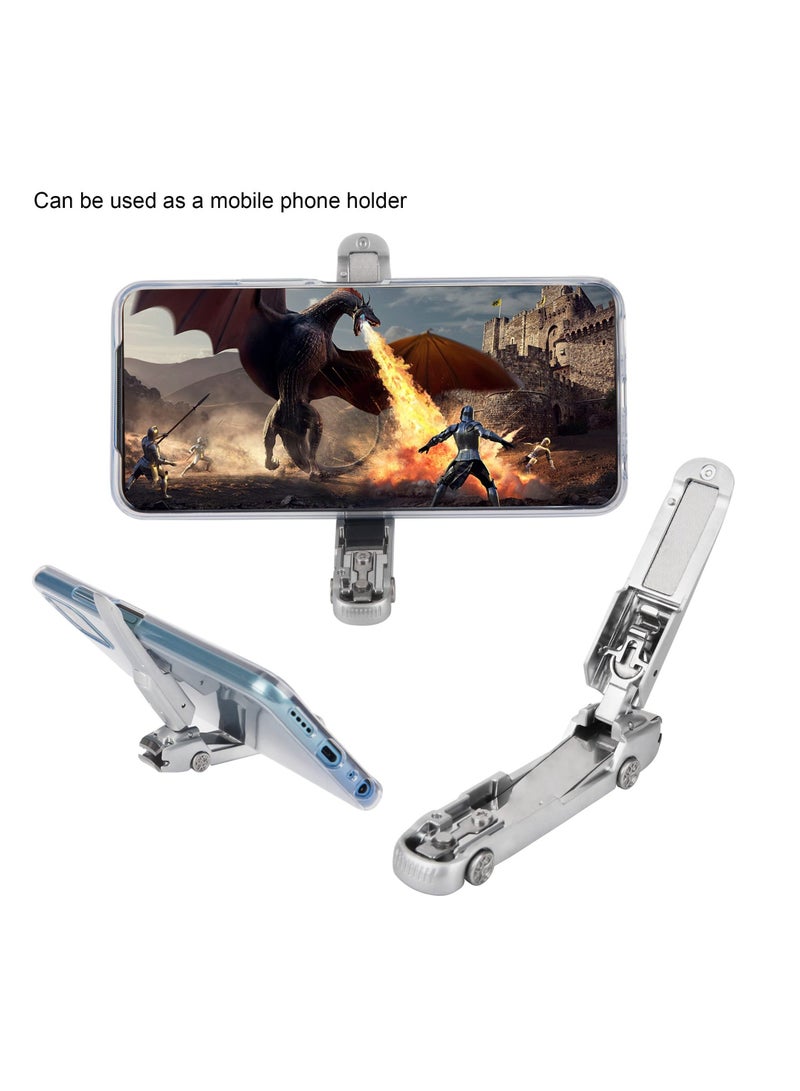 Nail Clipper Set, Creative Car Styling Stainless Steel Fingernail Cutters, Splash-Proof Design with Beautiful Metal Case, Box and File, for Pedicure, Men & Women