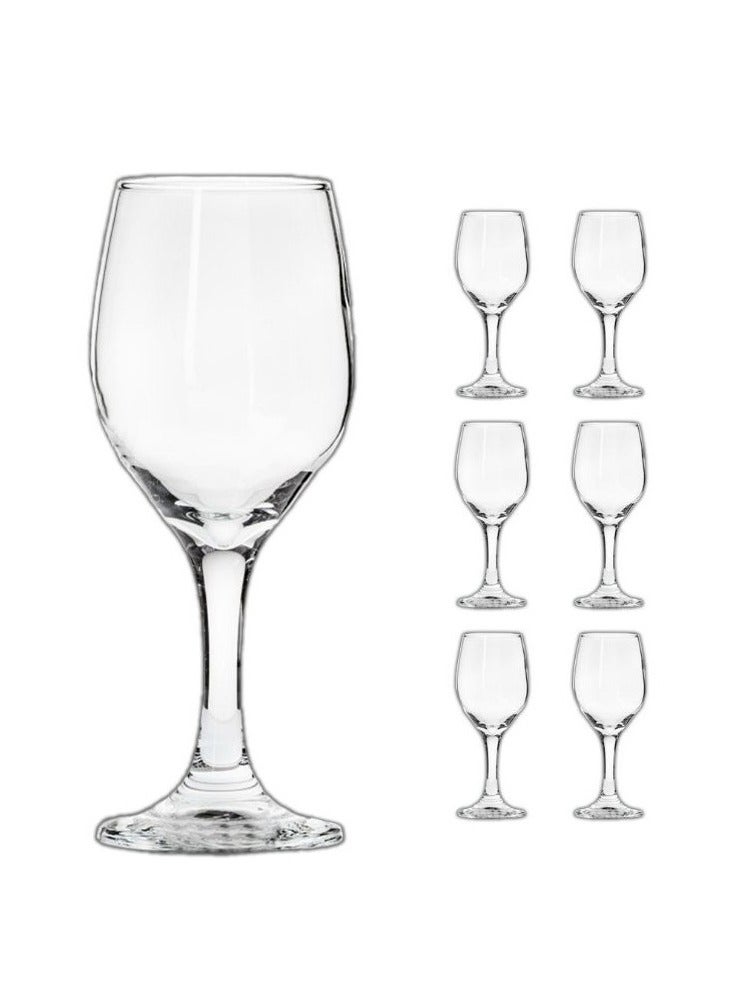 Borgonovo Ducale 380ML Stemglass Large Glass, Set Of 6
