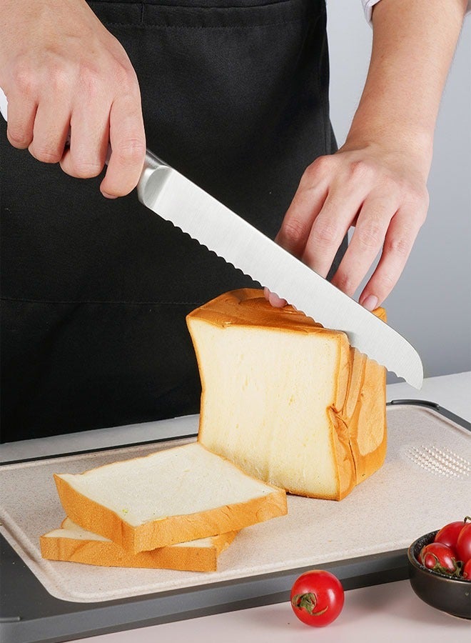 8-Piece Stainless Steel Knife Set