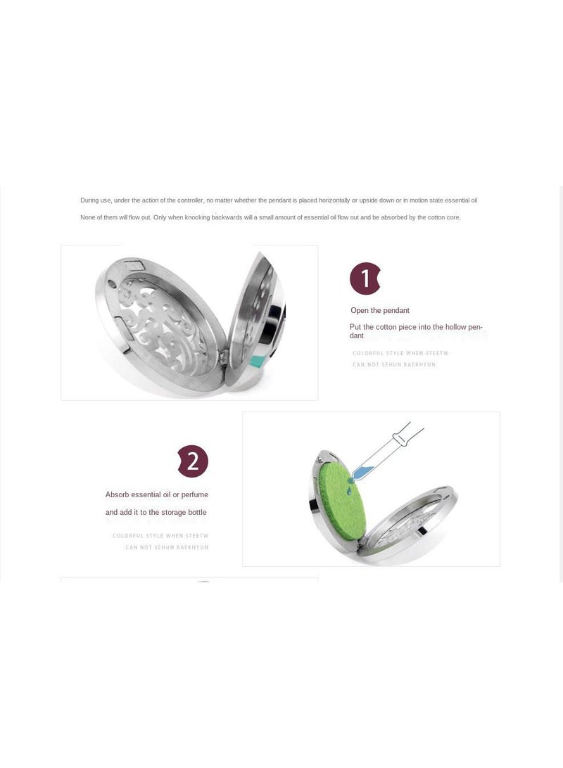 Outdoor Sports Aromatherapy Mosquito Repellent Stainless Steel Essential Oil Box Magnetic Telescopic Bracelet