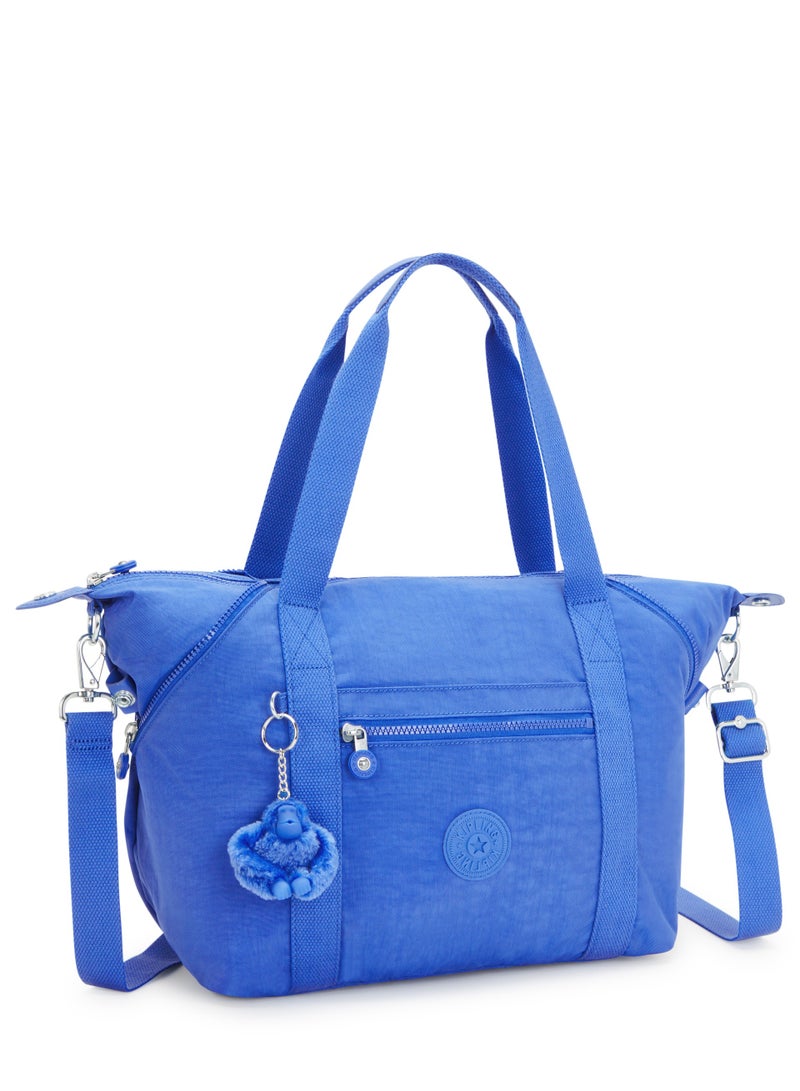 KIPLING-Art-Medium tote (with removable shoulderstrap)-Havana Blue