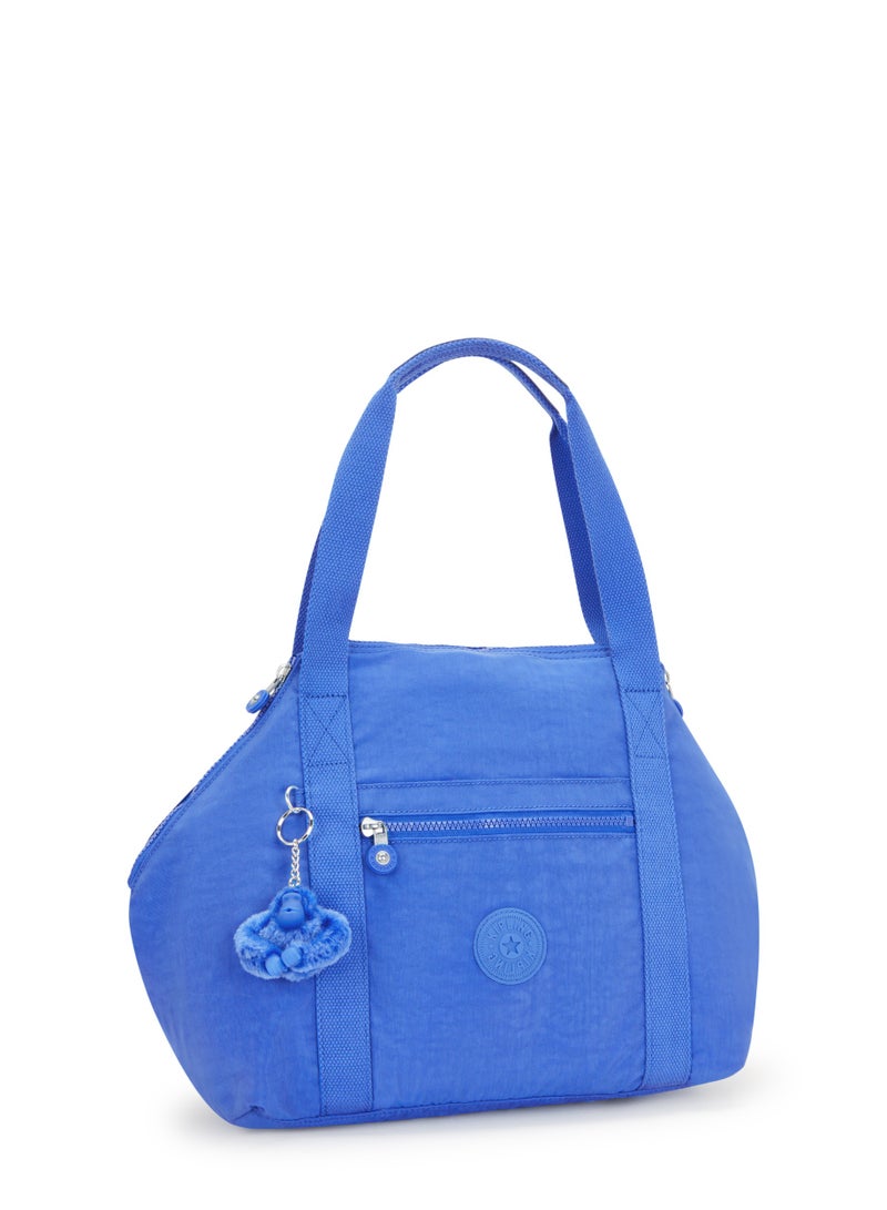 KIPLING-Art-Medium tote (with removable shoulderstrap)-Havana Blue