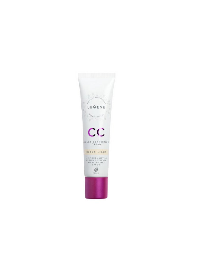 Lumene CC Colour Correcting Cream SPF20 30ml  Ultra Light
