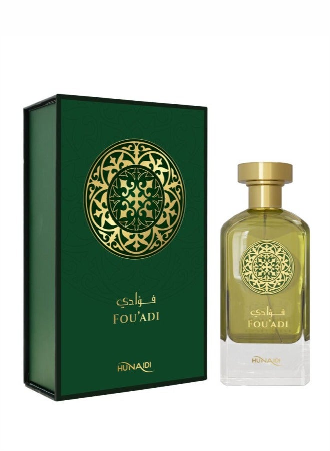 Fouadi By HUNAIDI Perfumes for Men Eau De Parfum for Men's Fragrances 85ml - Arabic Fragrance With Spicy and Woody Notes
