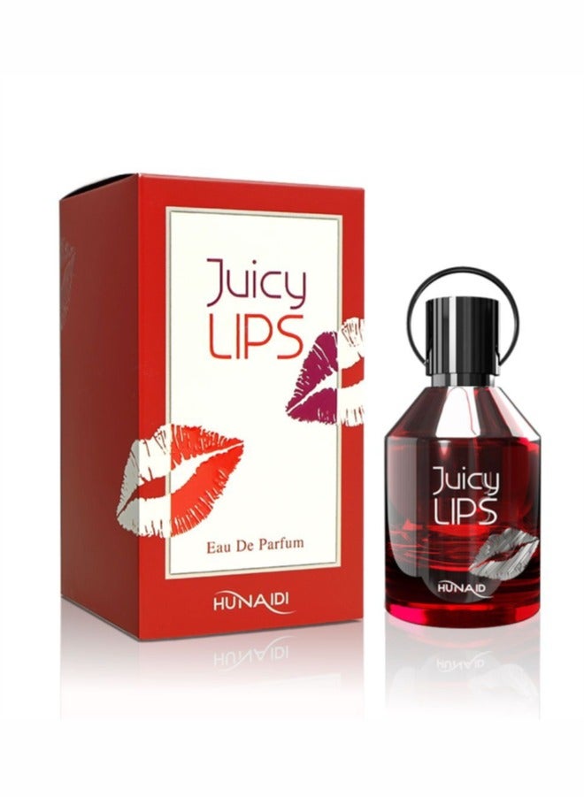 Juicy Lips By HUNAIDI Perfume for Women 80ml | Eau De Parfum for Women | Fragrance of Women Perfume | With Fruity and Floral Notes for the Modern Woman