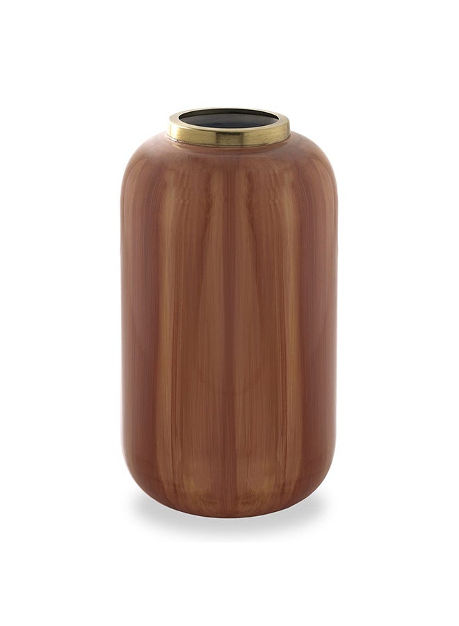 Ruhi Vase, Brown - 16.5x30.5 cm