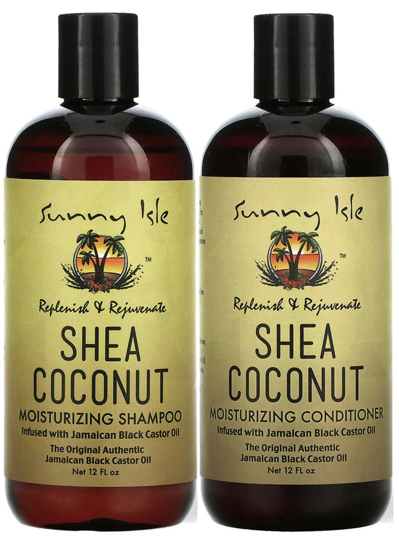 Shea Coconut Moisturizing Shampoo And Conditioner Set