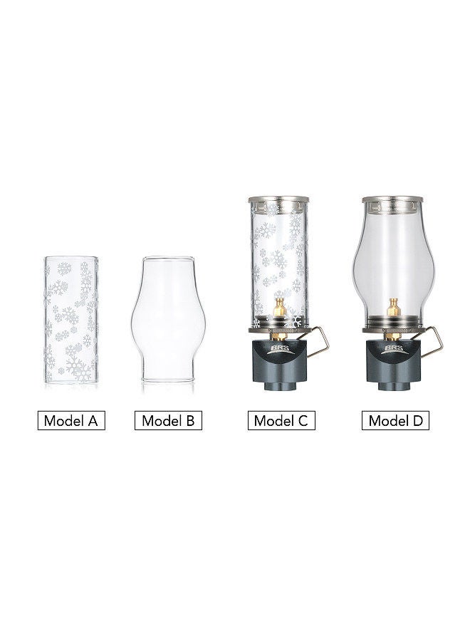 Portable Lamp Light Compact Butane Gas Light Lantern Outdoor Use Only for Camping Picnic
