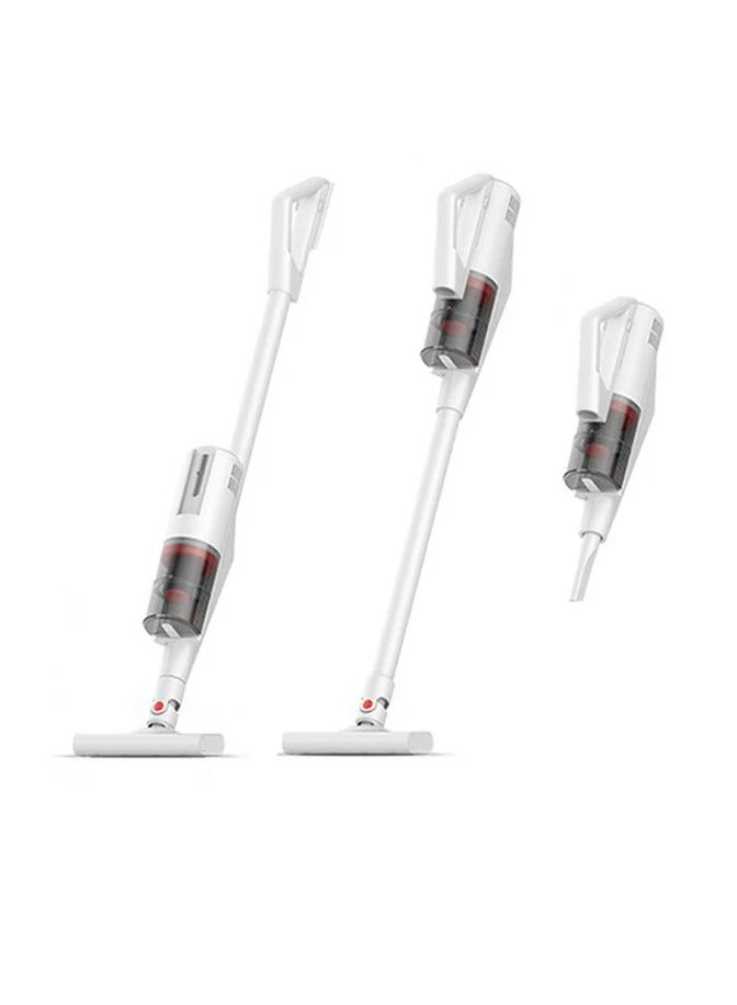3-In-1 Portable Upright Vacuum Cleaner, 12kPa, 5M Power Cable 450 ml 600 W DX888 White