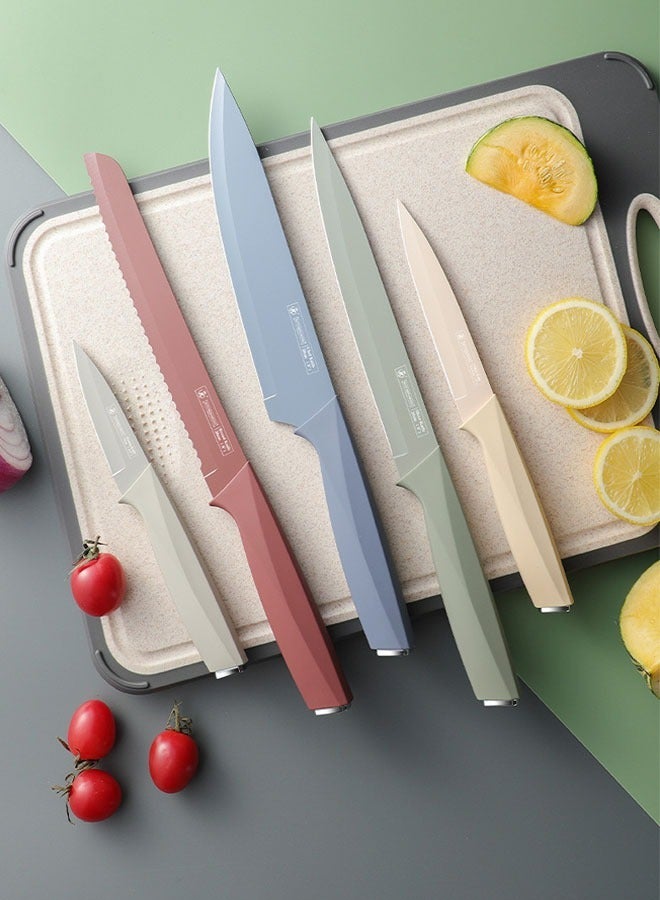 6-Piece Stainless Steel Knife Set